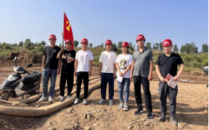 兴城市水利局开展“党建进工地”活动有力推进水利工程建设