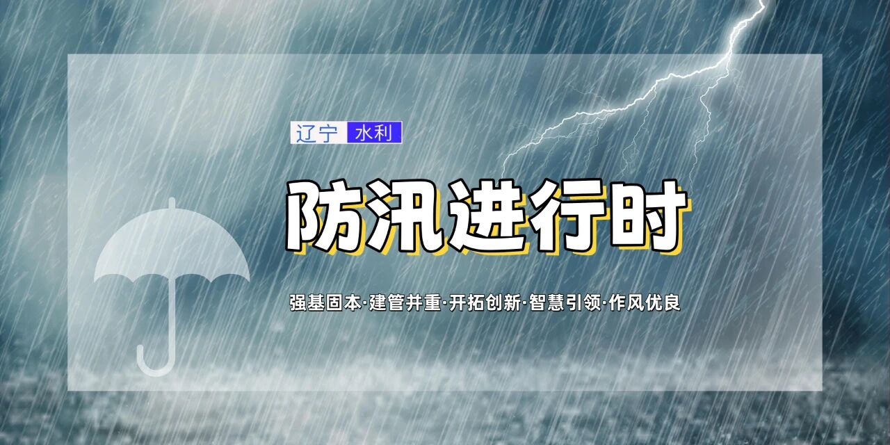 辽宁汛情∣本轮强降雨仍有残余，防汛不可松懈