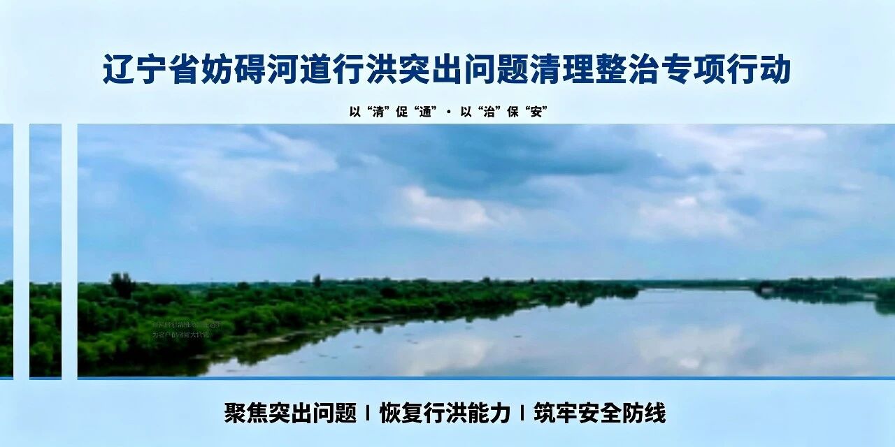 畅通河道行洪通道 | 我省开展妨碍河道行洪突出问题清理整治专项行动